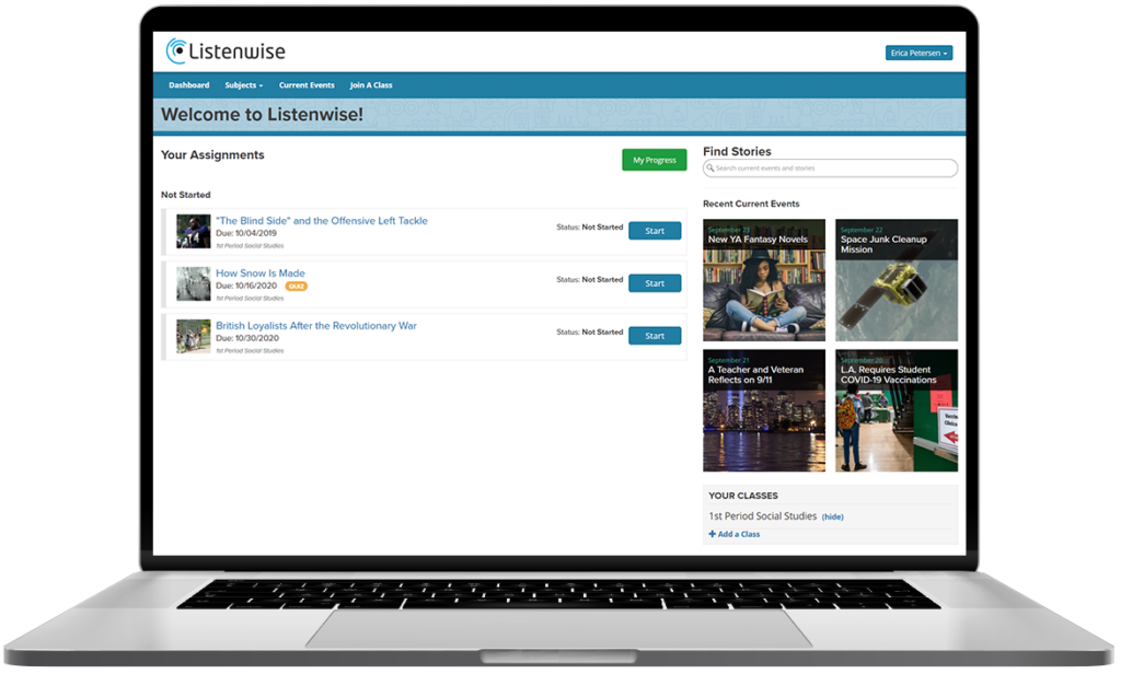 Listenwise Native School Solutions | Listenwise